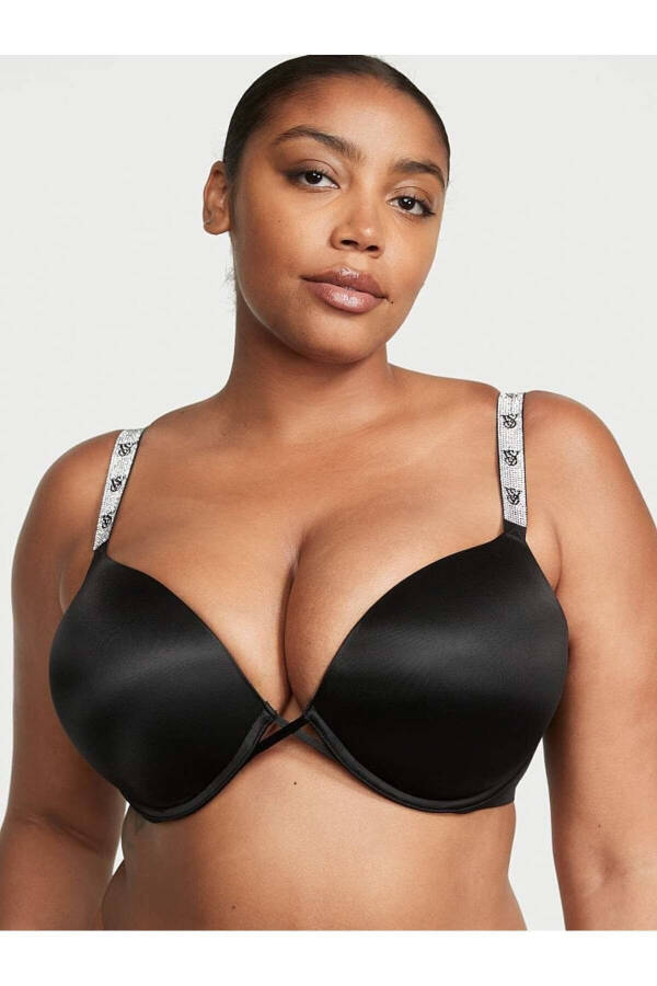 Bombshell 2 Cup Size Enhancing Shimmering Strapless Push-Up Bra - 6