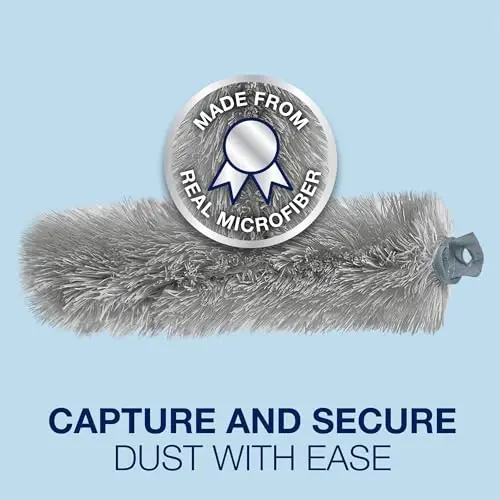 Bona Reusable Duster Refills - 2 Pack - High Performance Dusting System - Microfiber Dusters Remove Dust and Pet Hair for Whole-Home Cleaning - 3