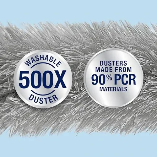 Bona Reusable Duster Refills - 2 Pack - High Performance Dusting System - Microfiber Dusters Remove Dust and Pet Hair for Whole-Home Cleaning - 4