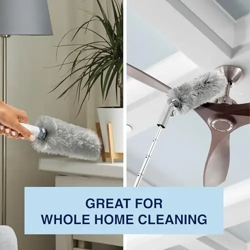 Bona Reusable Duster Refills - 2 Pack - High Performance Dusting System - Microfiber Dusters Remove Dust and Pet Hair for Whole-Home Cleaning - 5