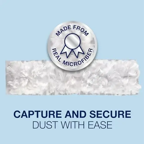 Bona Disposable Duster Refills - 5 Pack - High Performance Dusting System - Microfiber Dusters Remove Dust and Pet Hair for Quick Spot Cleaning - 4