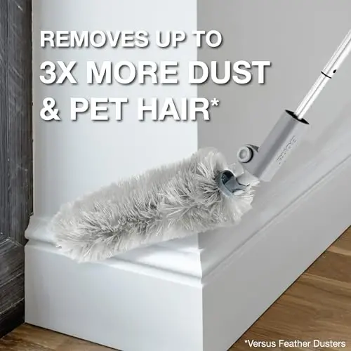 Bona Reusable Duster Refills - 2 Pack - High Performance Dusting System - Microfiber Dusters Remove Dust and Pet Hair for Whole-Home Cleaning - BONA (1)