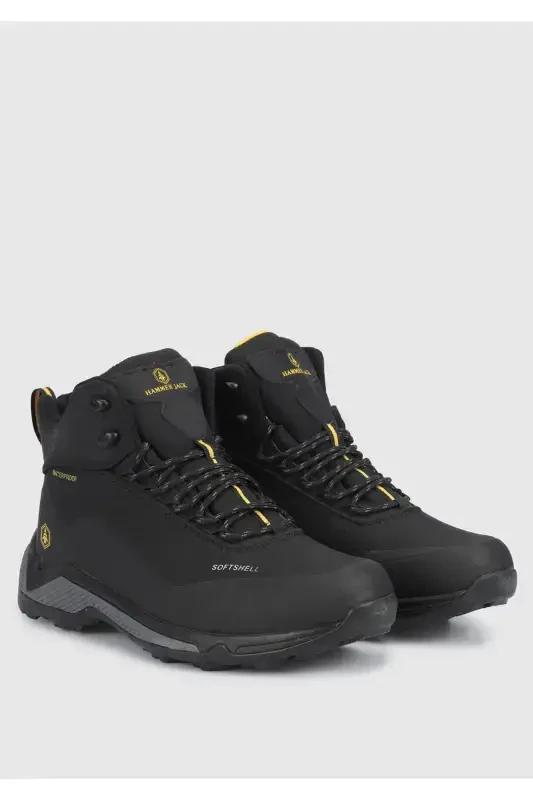 Bond Waterproof Bond Black Yellow Men's Boots 101 21664-m - 2