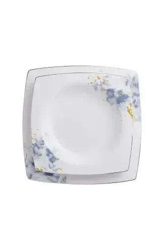 Bone Selection 60 Parça Kare Yemek Takımı A8455-Standart - KORKMAZ (1)