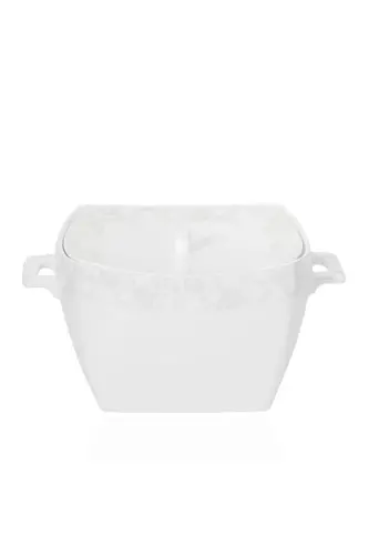 Bone Selection 60 Piece Square Dinner Set - KORKMAZ (1)