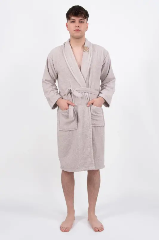 Bonny Cotton Ultrasoft Bathrobe | Embroidered Bathrobe | Hed - 3
