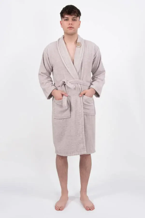 Bonny Cotton Ultrasoft Bathrobe | Embroidered Bathrobe | Hed - 2