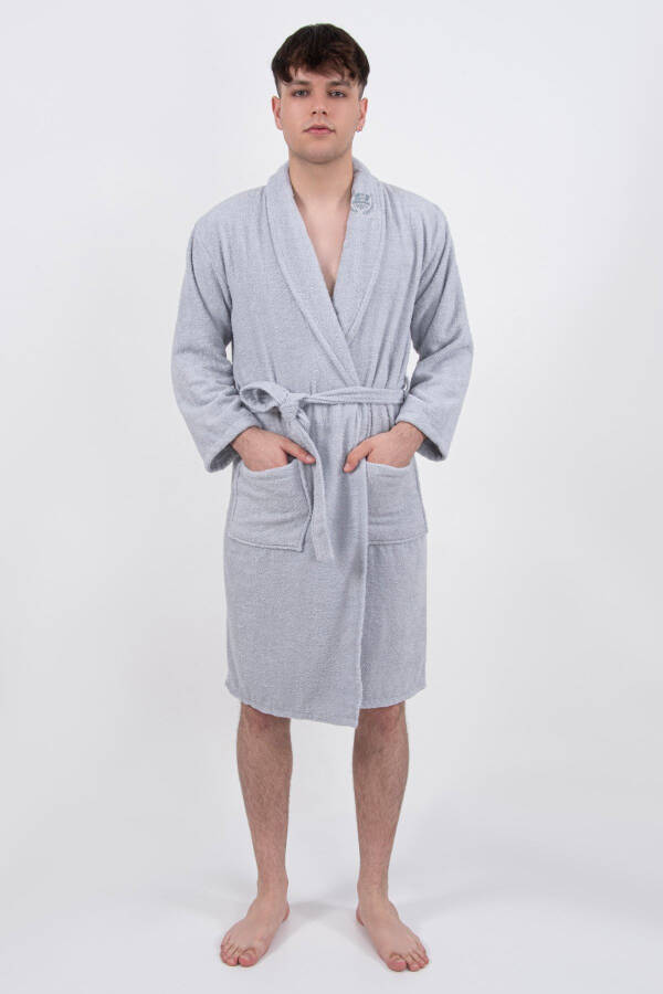 Bonny Cotton Ultrasoft Bathrobe | Embroidered Bathrobe | Hed - 5