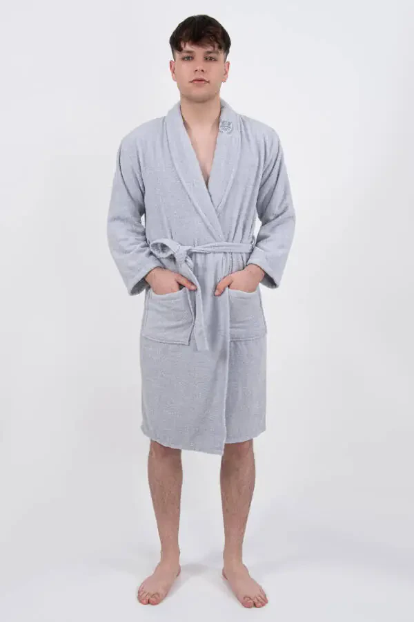 Bonny Cotton Ultrasoft Bathrobe | Embroidered Bathrobe | Hed - 2