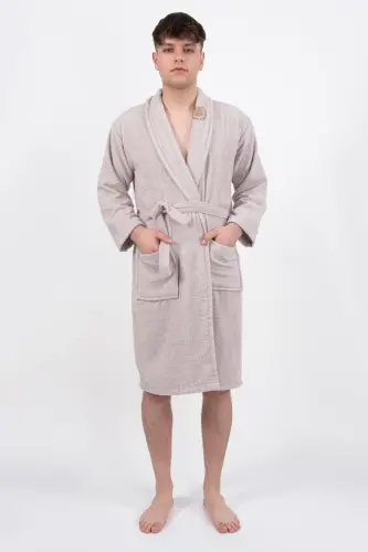Bonny Pamuk Ultrasoft Bornoz | Naqshli Bornoz | Hed - 3