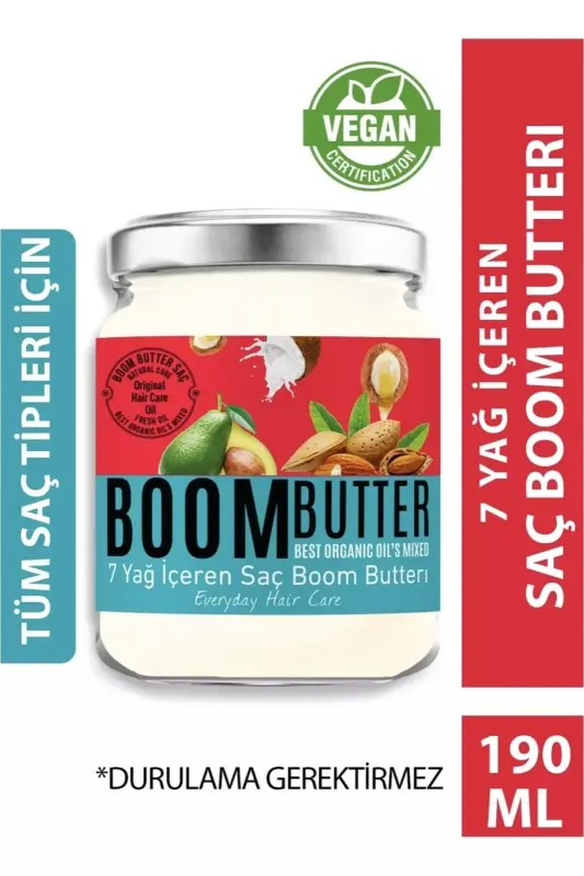 Boom Butter Saç Bakım Yağı 190 Ml - PROCSIN