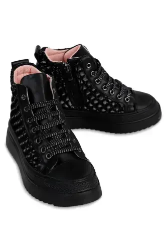 Boots Girls' Boot Black - 3