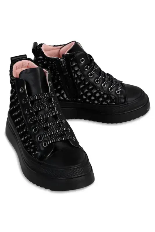 Boots Girls' Boot Black - 3