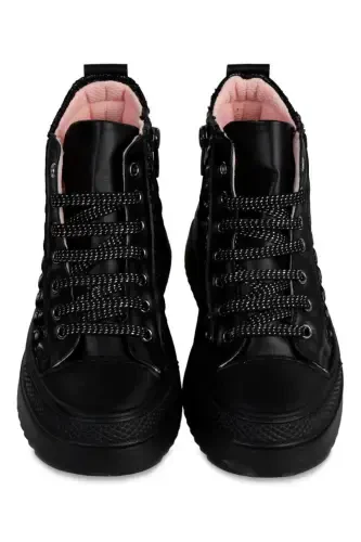Boots Girls' Boot Black - 5
