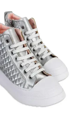 Boots Qiz Bola Bot 31-35 Razmer Kumush - 1