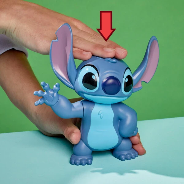 Bop It! Disney Stitch Nashri O'yini, Rasmiy Litsenziyaga Ega Disney O'yini, 1+ O'yinchi, Disney O'yinchoqlari, 8+ - 2