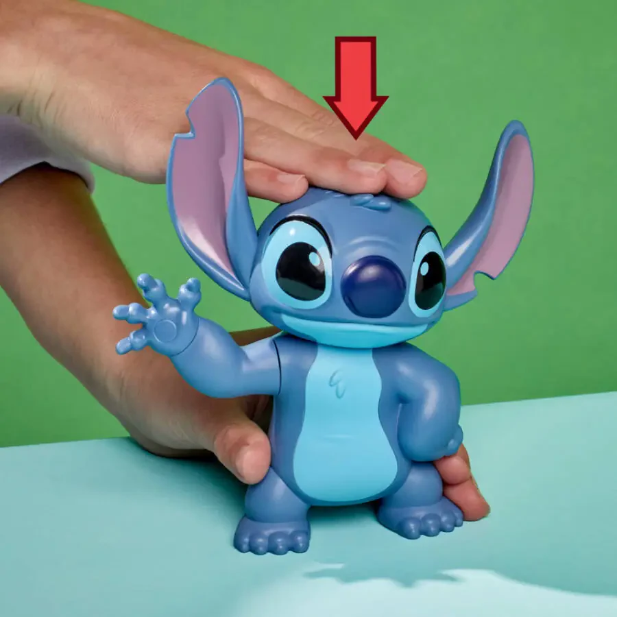 Bop It! Disney Stitch Nashri O'yini, Rasmiy Litsenziyaga Ega Disney O'yini, 1+ O'yinchi, Disney O'yinchoqlari, 8+ - 2