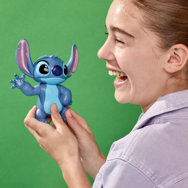 Bop It! Disney Stitch Nashri O'yini, Rasmiy Litsenziyaga Ega Disney O'yini, 1+ O'yinchi, Disney O'yinchoqlari, 8+ - 3