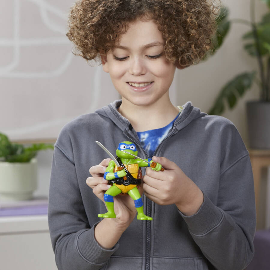 Bop It! Teenage Mutant Ninja Turtles Leonardo Edition Game, 1 or More Players, Ages 8+ - 3