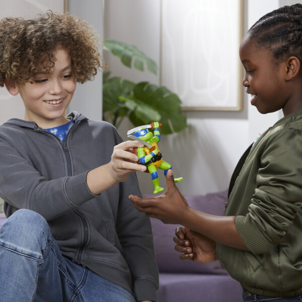 Bop It! Teenage Mutant Ninja Turtles Leonardo Edition Game, 1 or More Players, Ages 8+ - 5