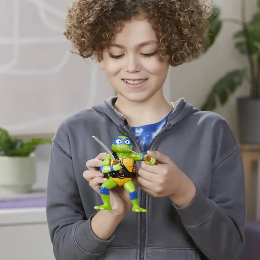 Bop It! Teenage Mutant Ninja Turtles Leonardo Edition O'yin, 1 yoki undan ortiq o'yinchi, 8+ yosh - 3