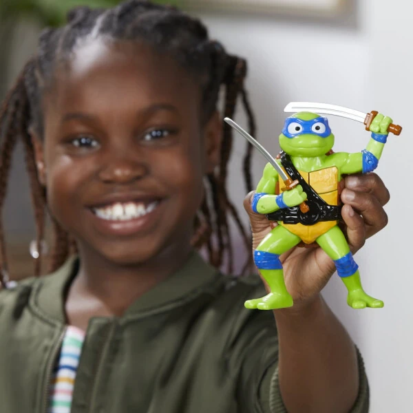 Bop It! Teenage Mutant Ninja Turtles Leonardo Edition O'yin, 1 yoki undan ortiq o'yinchi, 8+ yosh - 6