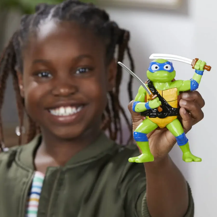 Bop It! Teenage Mutant Ninja Turtles Leonardo Edition Game, 1 or More Players, Ages 8+ - 6