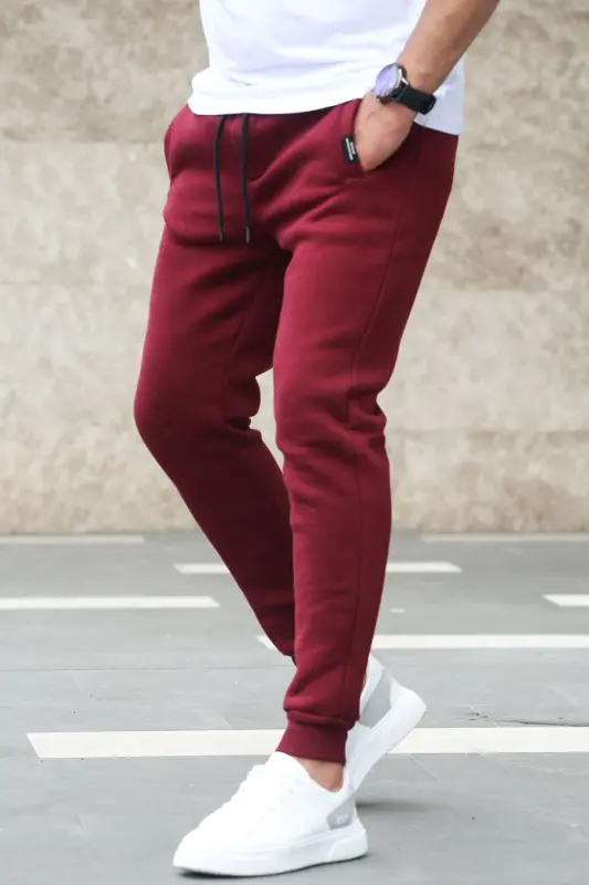 Bordo Basic Eşofman 4210 - Bordo - 2