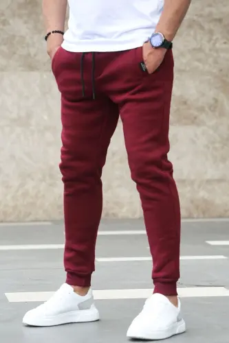 Bordo Basic Eşofman 4210 - Bordo - 3
