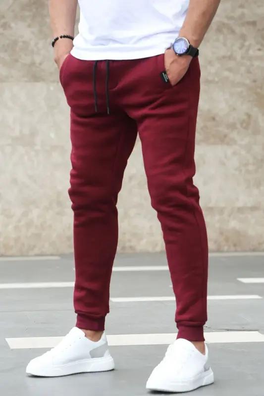 Bordo Basic Eşofman 4210 - Bordo - 3