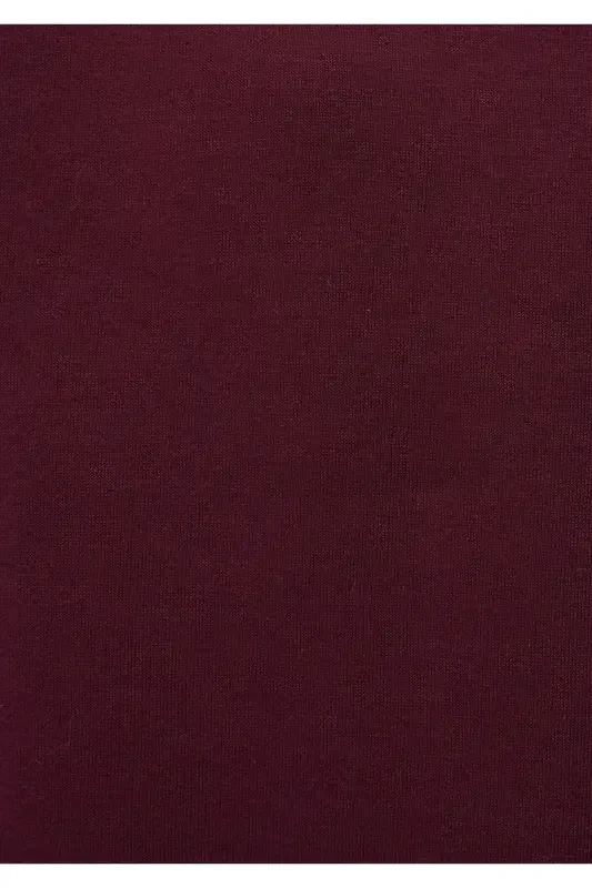 Bisiklet Yaka Bordo Sweatshirt 1S10200-87830 - 6
