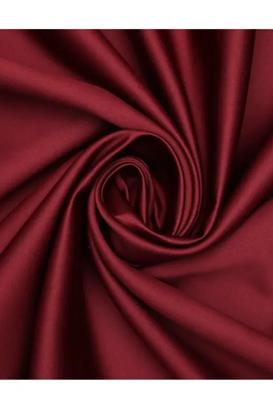 Bordo Blackout Karartma Perdesi Enxboy Seçenekli Güneşlik %100 Işık Geçirmez Fon Perdesi - BORDO - 2