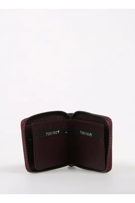 Bordo Erkek 11x8x1 cm. Deri Kartlık Frk 329 - Bordo - 4
