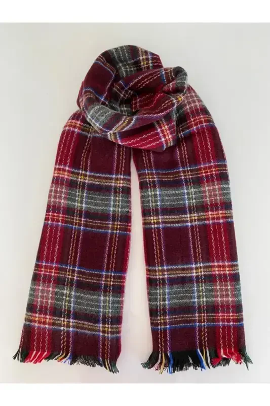 Bordo Shotland Sharf - Bordo - 1