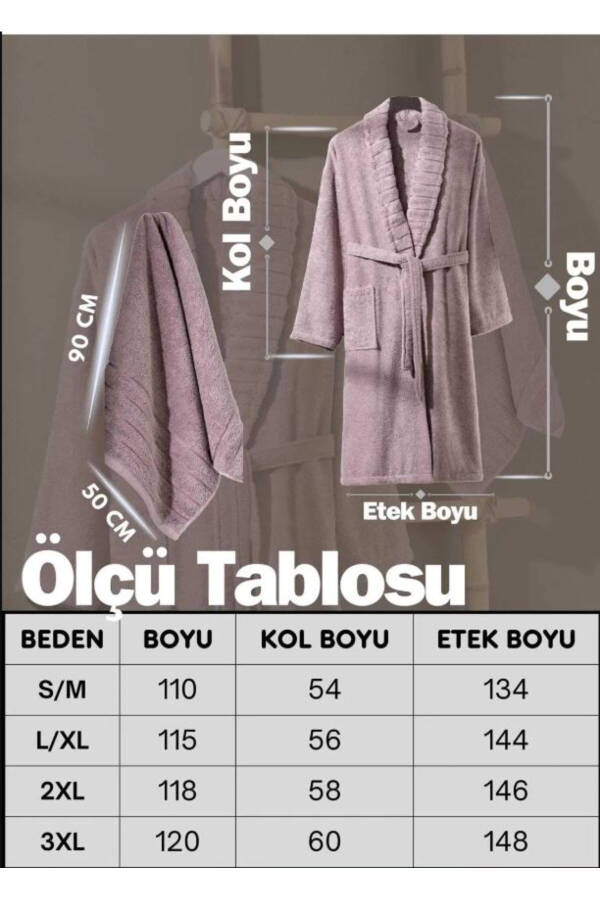 Bornoz - Sochiqlar To'plami Carla-Pushti - 8