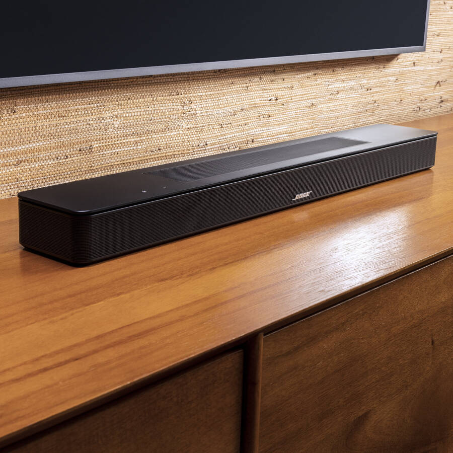 Bose Akıllı TV Ses Çubuğu, Kablosuz Bluetooth Surround Ses Hoparlör Sistemi, Siyah - 8