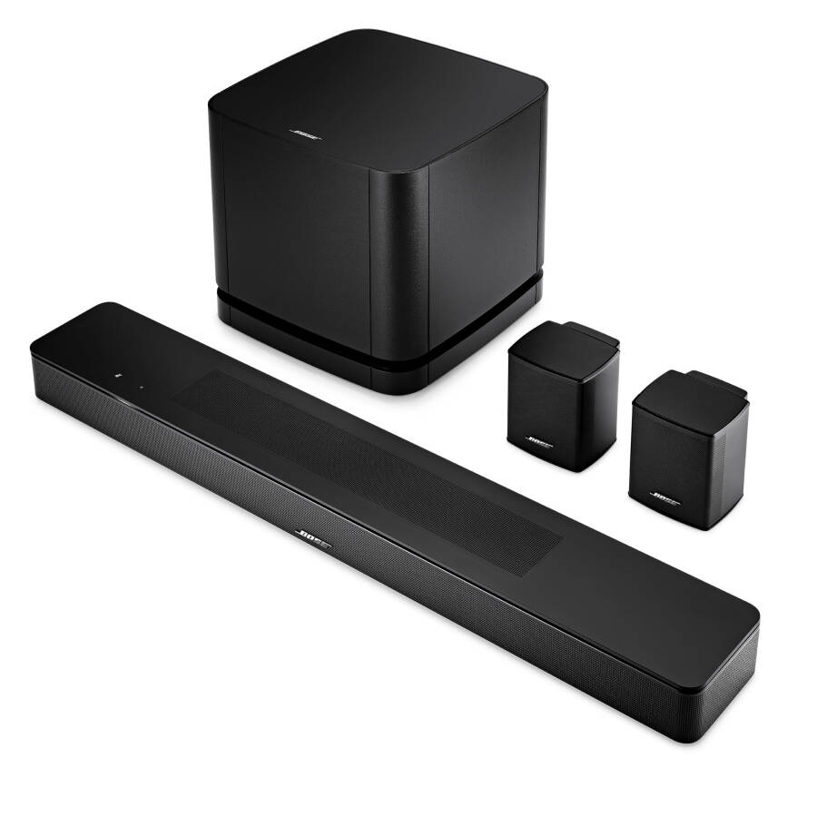 Bose Akıllı TV Ses Çubuğu, Kablosuz Bluetooth Surround Ses Hoparlör Sistemi, Siyah - 9