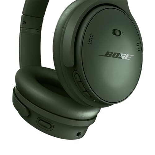 Bose QuietComfort Bluetooth Headphones, Wireless Headphones, Over Ear Noise Cancelling Headphones with Mic, Up To 24 Hours of Battery Life, Cypress Green - Limited Edition Color - 5