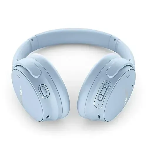 Bose QuietComfort Bluetooth Headphones, Wireless Headphones, Over Ear Noise Cancelling Headphones with Mic, Up To 24 Hours of Battery Life, Moonstone Blue - Limited Edition Color - 3