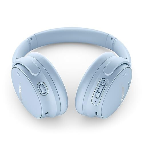 Bose QuietComfort Bluetooth Kulaklıklar, Kablosuz Kulaklıklar, Kulak Üstü Gürültü Önleyici Kulaklıklar Mikrofonlu, 24 Saate Kadar Pil Ömrü, Aytaşı Mavi - Sınırlı Sürüm Renk - 4