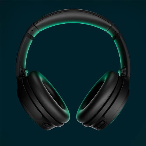 Bose QuietComfort Bluetooth Kulaklıklar, Kablosuz Kulaklıklar, Kulak Üstü Gürültü Önleyici Kulaklıklar Mikrofonlu, 24 Saate Kadar Pil Ömrü, Siyah - 2