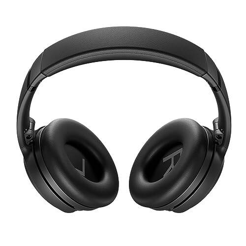 Bose QuietComfort Headphones - Wireless Bluetooth Headphones, Active Over Ear Noise Cancelling and Mic, USB-C Charging, Deep Bass, Up to 24 Hours of Playtime, Black - 4