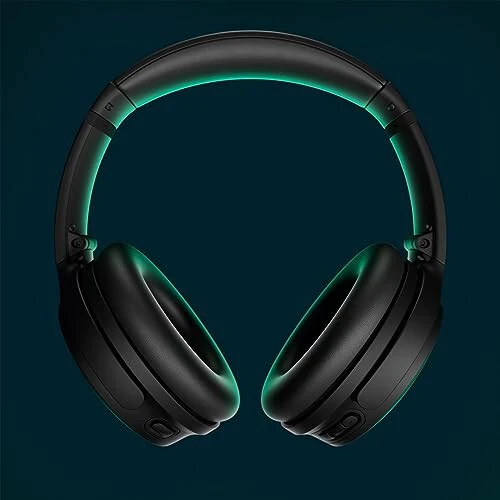 Bose QuietComfort Bluetooth-наушники, Беспроводные наушники, Наушники с шумоподавлением, Накладные, С микрофоном, До 24 часов автономной работы, Черный - Bose (1)