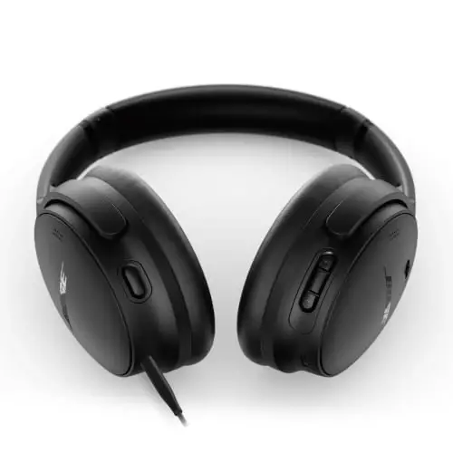 Bose QuietComfort Bluetooth Quloqchinlari, Simsiz Quloqchinlar, Quloq Ustiga O'rnatilgan Shovqinni Bezovta Qilmaydigan Quloqchinlar Mikrofonli, 24 soatgacha Batareya Muddati, Qora - 4