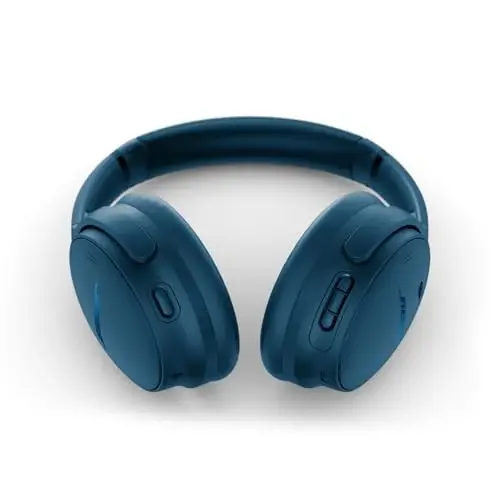 Bose QuietComfort Headphones - Simsiz Bluetooth Quloqchinlar, Faol Quloqni Bekituvchi va Mikrofon, USB-C Zaryadlash, Chuqur Bass, 24 Soatgacha O'yin Vaqti, Twilight Blue - Cheklangan Nashr Rangi - 4
