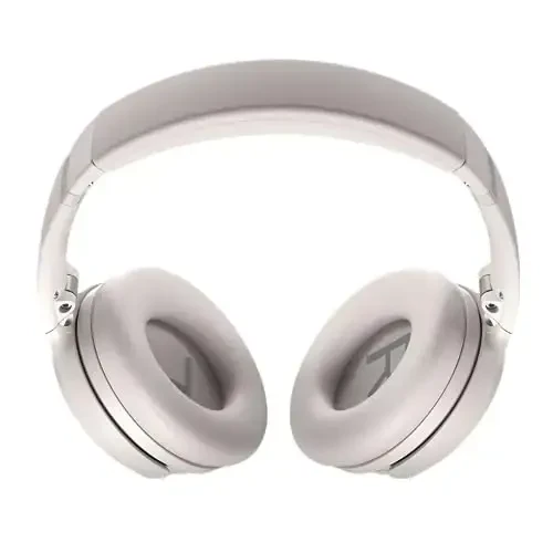 Bose QuietComfort Headphones - Wireless Bluetooth Headphones, Active Over Ear Noise Cancelling and Mic, USB-C Charging, Deep Bass, Up to 24 Hours of Playtime, White Smoke - 4