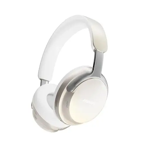 Bose QuietComfort Ultra Bluetooth Eshitish vositalari, Spatial Audio bilan simsiz eshitish vositalari, mikrofoni bilan shovqinni bekor qiluvchi quloq ustida, 24 soatgacha oʻyin vaqti, Olmos - 60 yillik yubiley nashri 