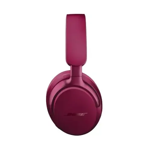 Bose QuietComfort Ultra Bluetooth Headphones, Wireless Headphones with Spatial Audio, Over Ear Noise Cancelling with Mic, Up to 24 Hours of Playtime, Deep Plum - Limited Edition Color - 5