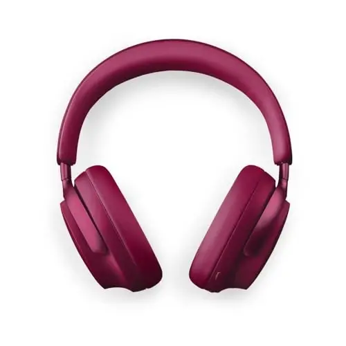 Bose QuietComfort Ultra Bluetooth Headphones, Wireless Headphones with Spatial Audio, Over Ear Noise Cancelling with Mic, Up to 24 Hours of Playtime, Deep Plum - Limited Edition Color - 3