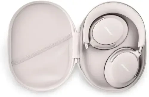 Bose QuietComfort Ultra Bluetooth Headphones, Wireless Headphones with Spatial Audio, Over Ear Noise Cancelling with Mic, Up to 24 Hours of Playtime, White Smoke - 4